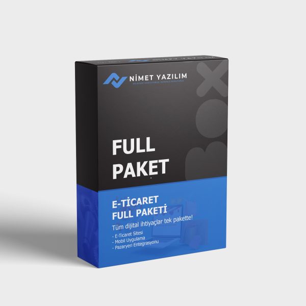 E-TİCARET FULL PAKET